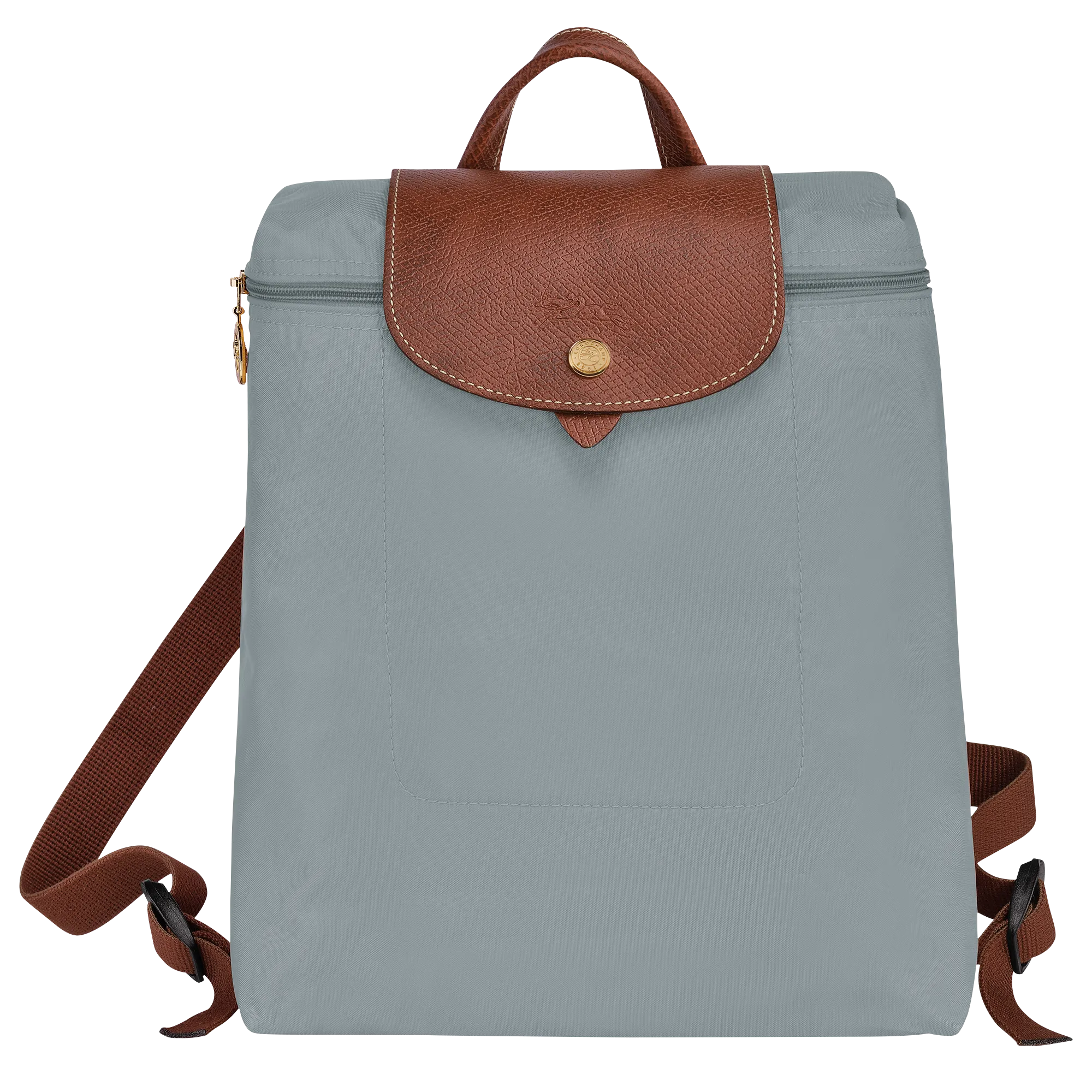 Le Pliage Original M Backpack Steel - Recycled canvas