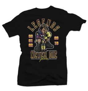 Legends Never Die Kobe Black Tee