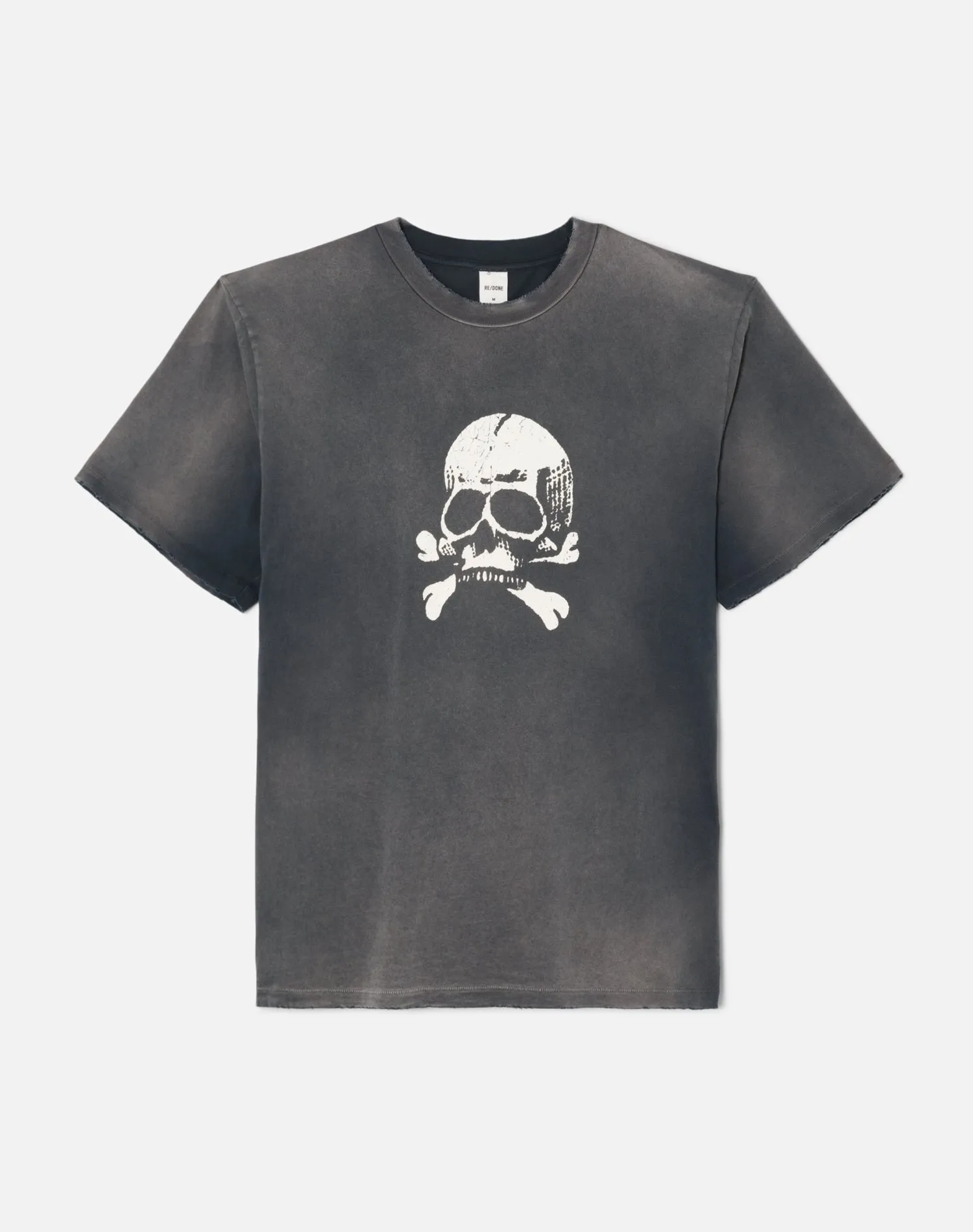 Loose Skull Tee - Sun Faded Black