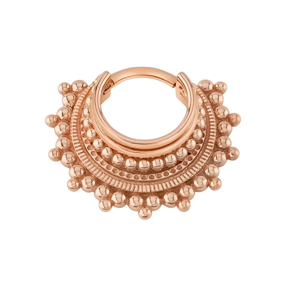 Maika Hinge Ring in Gold