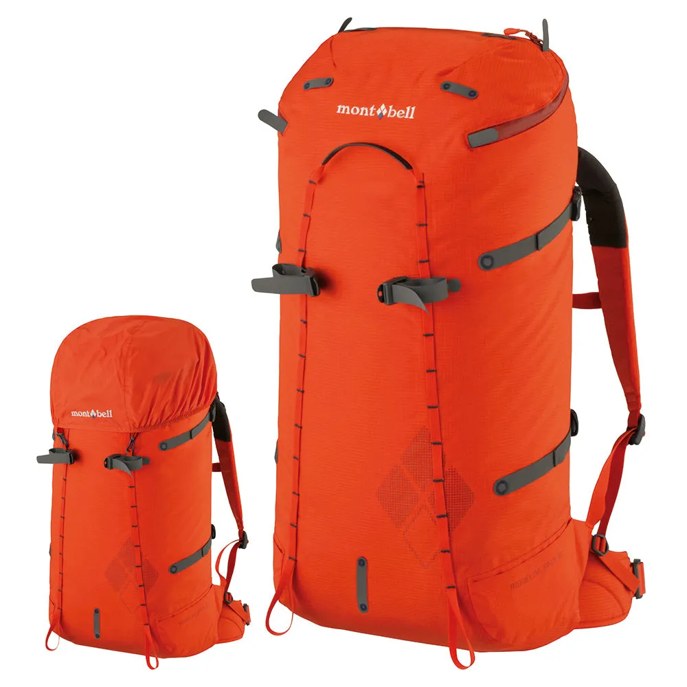 Montbell Backpack Ridge Line Pack - Orange Red 40L