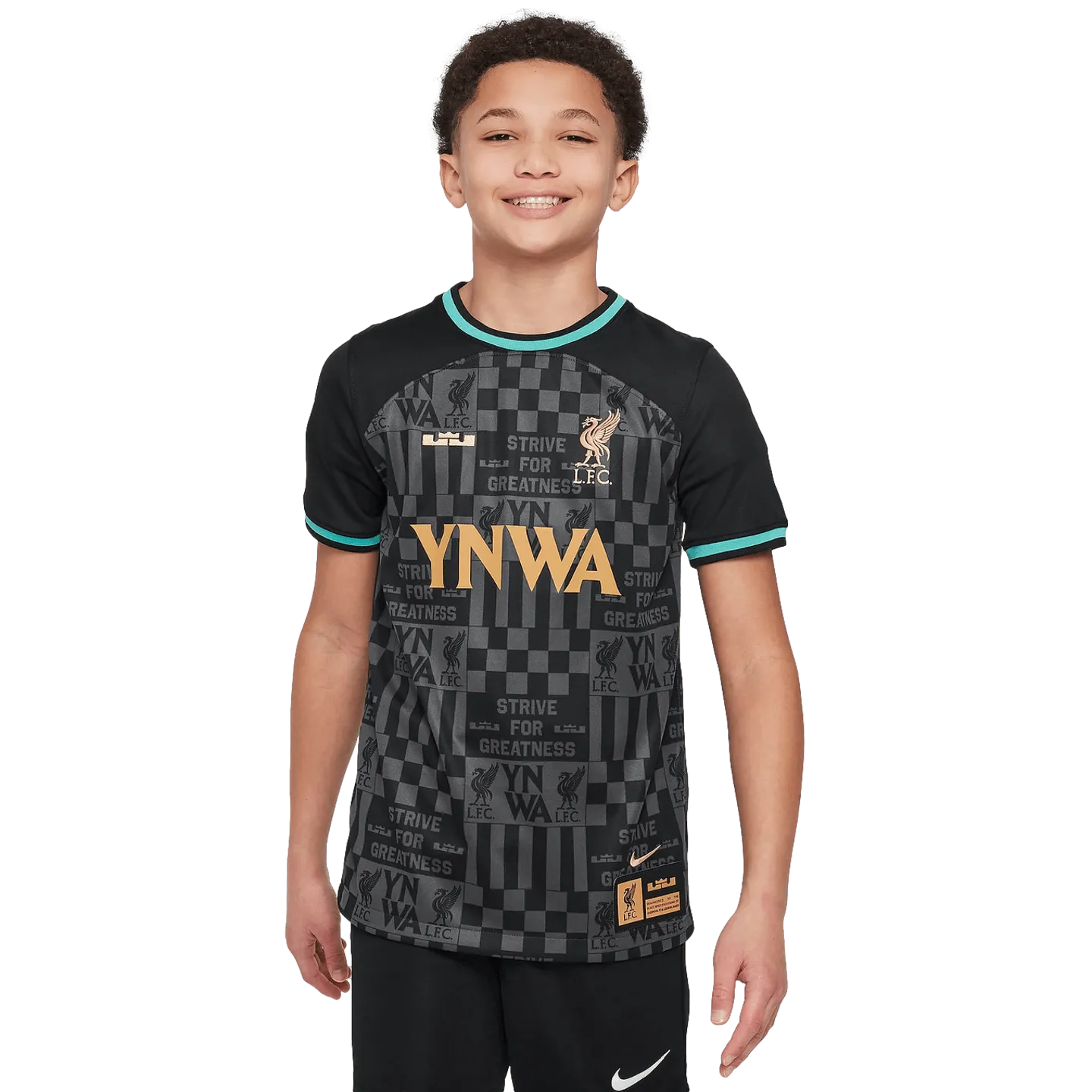 Nike Liverpool x Lebron 23/24 Youth Fourth Jersey