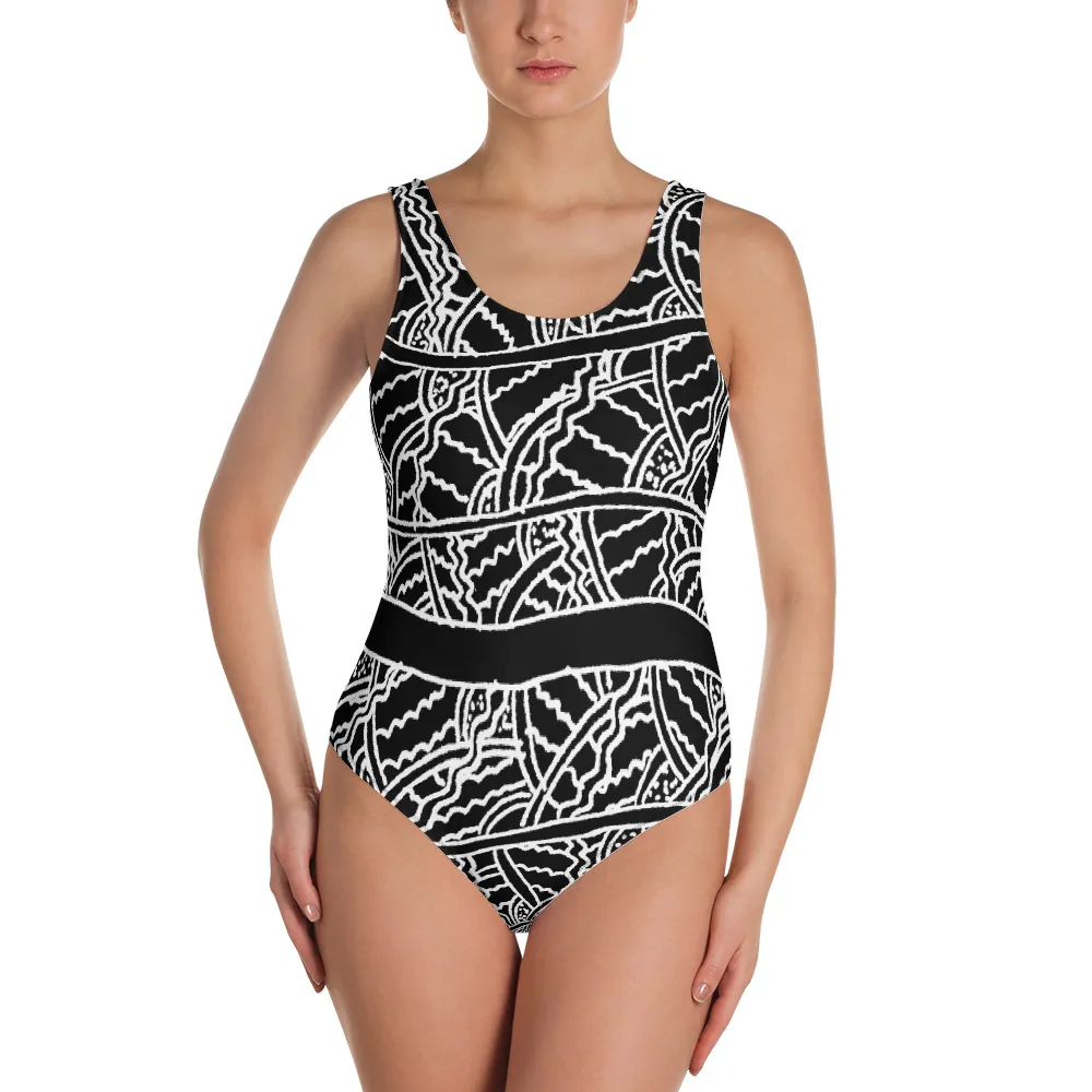 One-Piece Swimsuit Driftwood