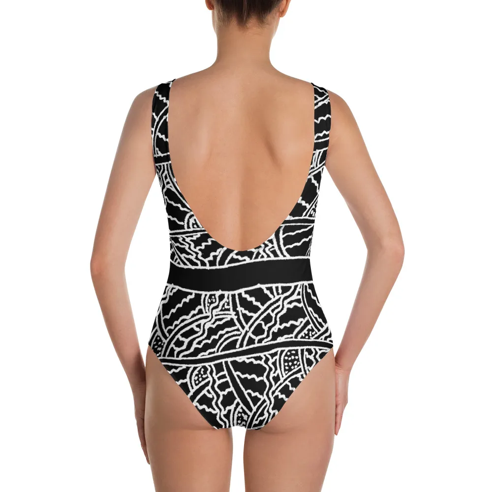 One-Piece Swimsuit Driftwood