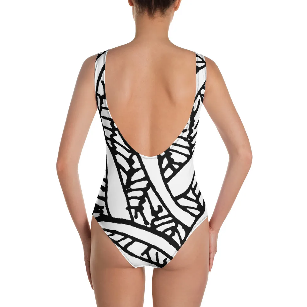 One-Piece Swimsuit Spring Water Energy