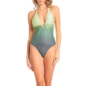 ONE-PIECE SWIMSUIT Woman Green