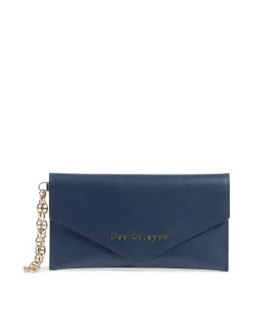 Palmellato Clutch Navy Blue