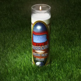 Philadelphia Baseball Game Day Juju Unscented Prayer Candle