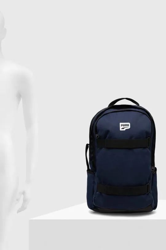 Puma backpack Downtown Backpack navy blue color 902550