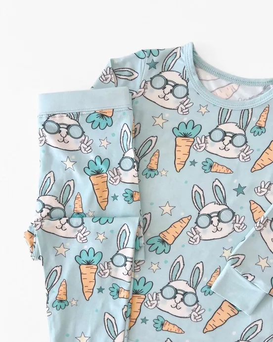 Rad Rabbit Bamboo PJ Set