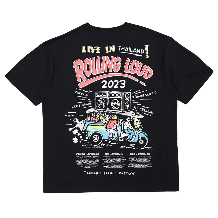 RL Thailand Tuk Tuk Lineup Black Tee