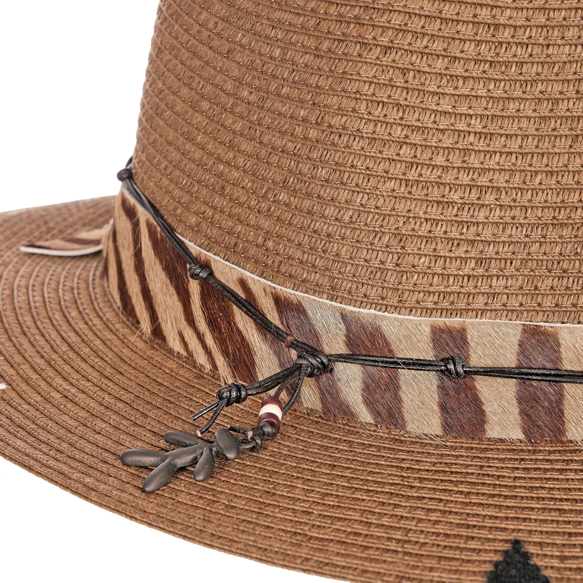 Safari Hat Natural Cellulose Brown