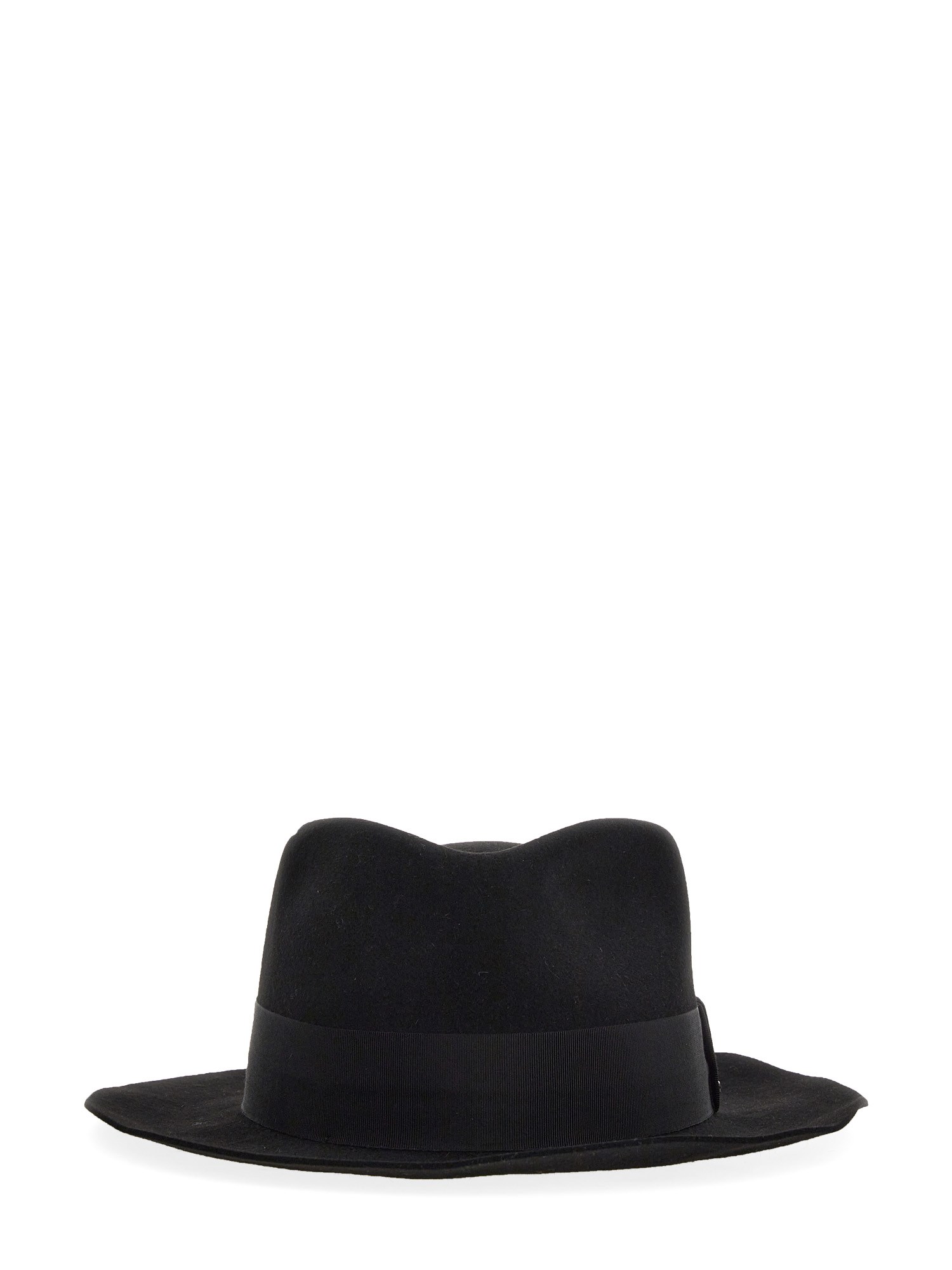 SAINT LAURENT    RABBIT FELT FEDORA HAT