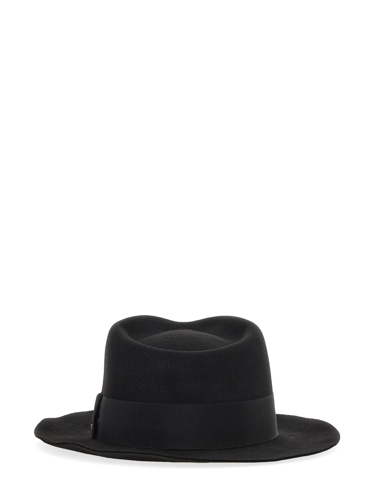 SAINT LAURENT    RABBIT FELT FEDORA HAT