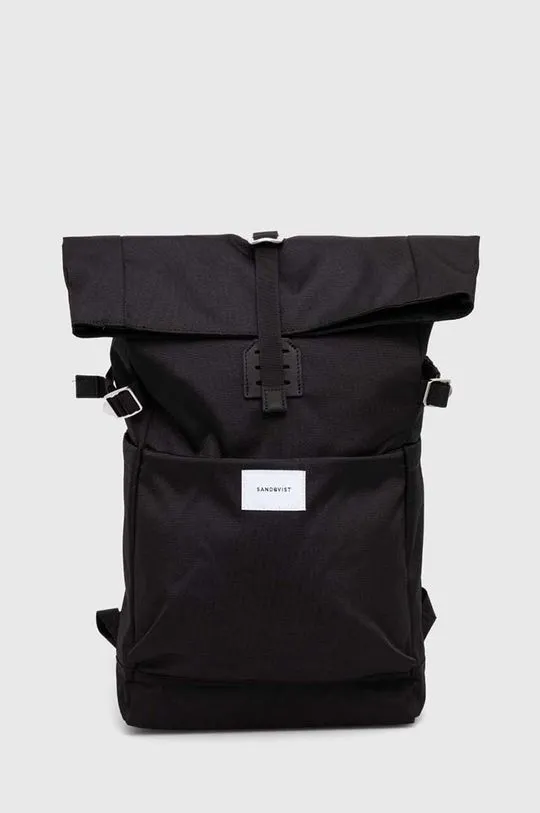 Sandqvist backpack Ilon SQA1496 black color SQA1496