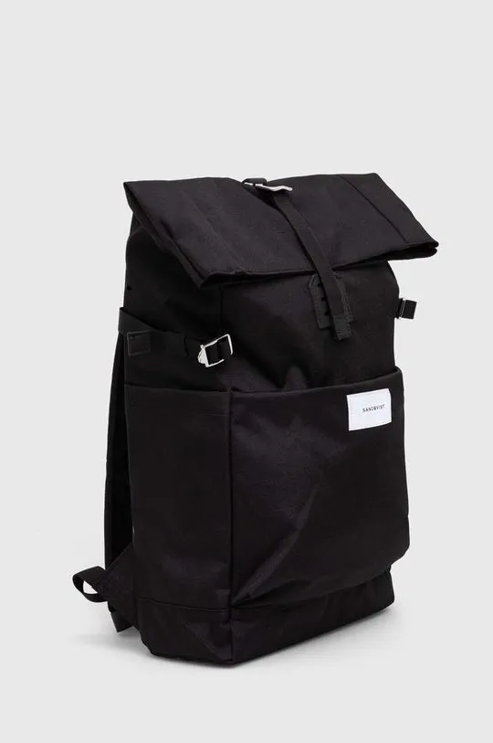 Sandqvist backpack Ilon SQA1496 black color SQA1496