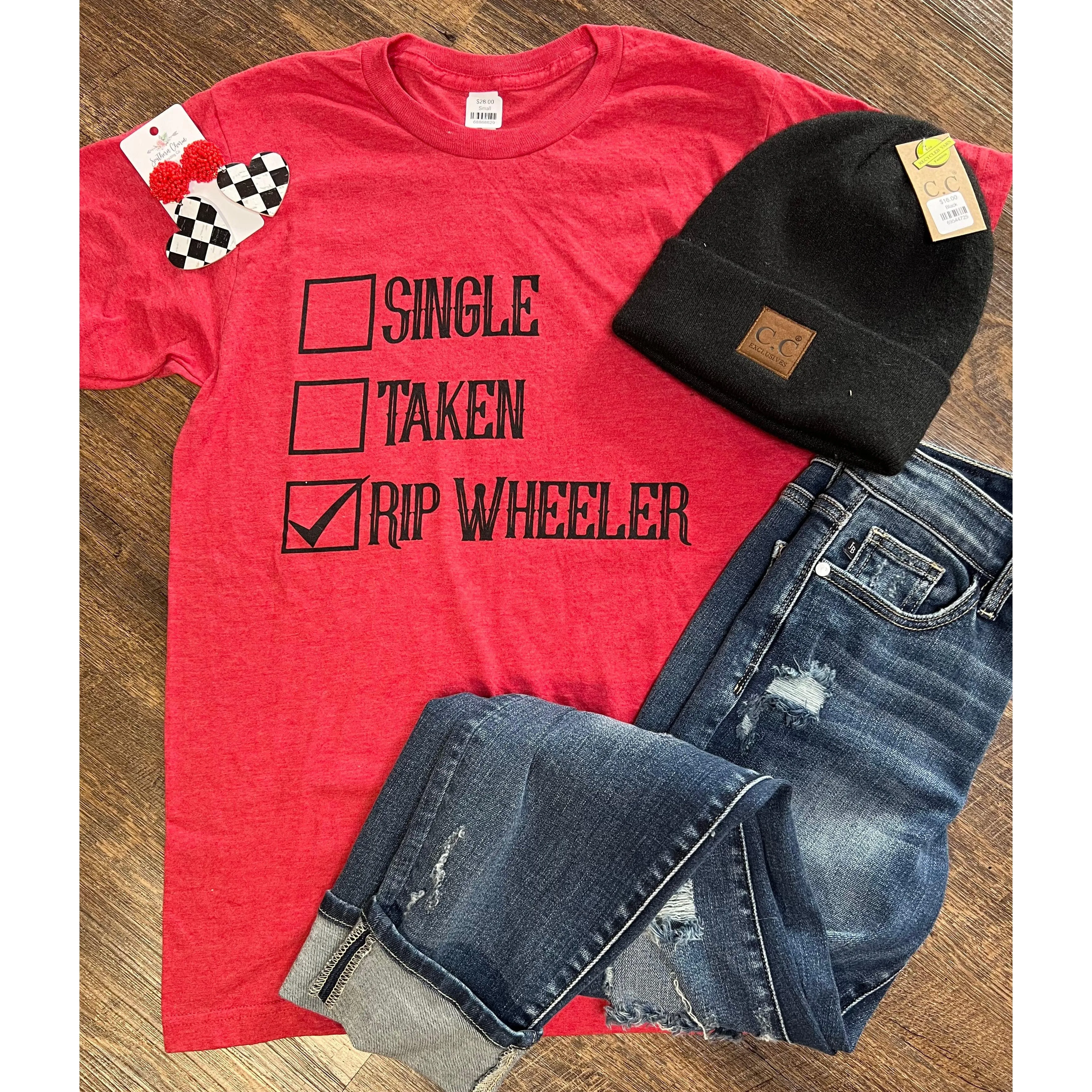 Single Taken Rip Wheeler Tee (S-2XL)