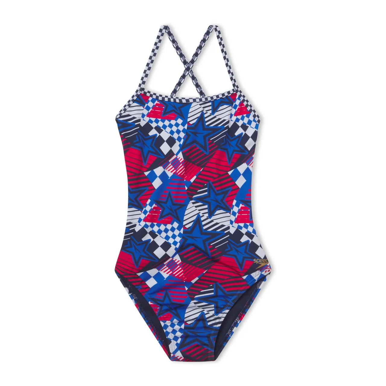 Speedo Women's Olympic Edition Double X Back One Piece Swimsuit - 2024