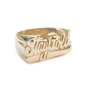 Stay Gold Ring