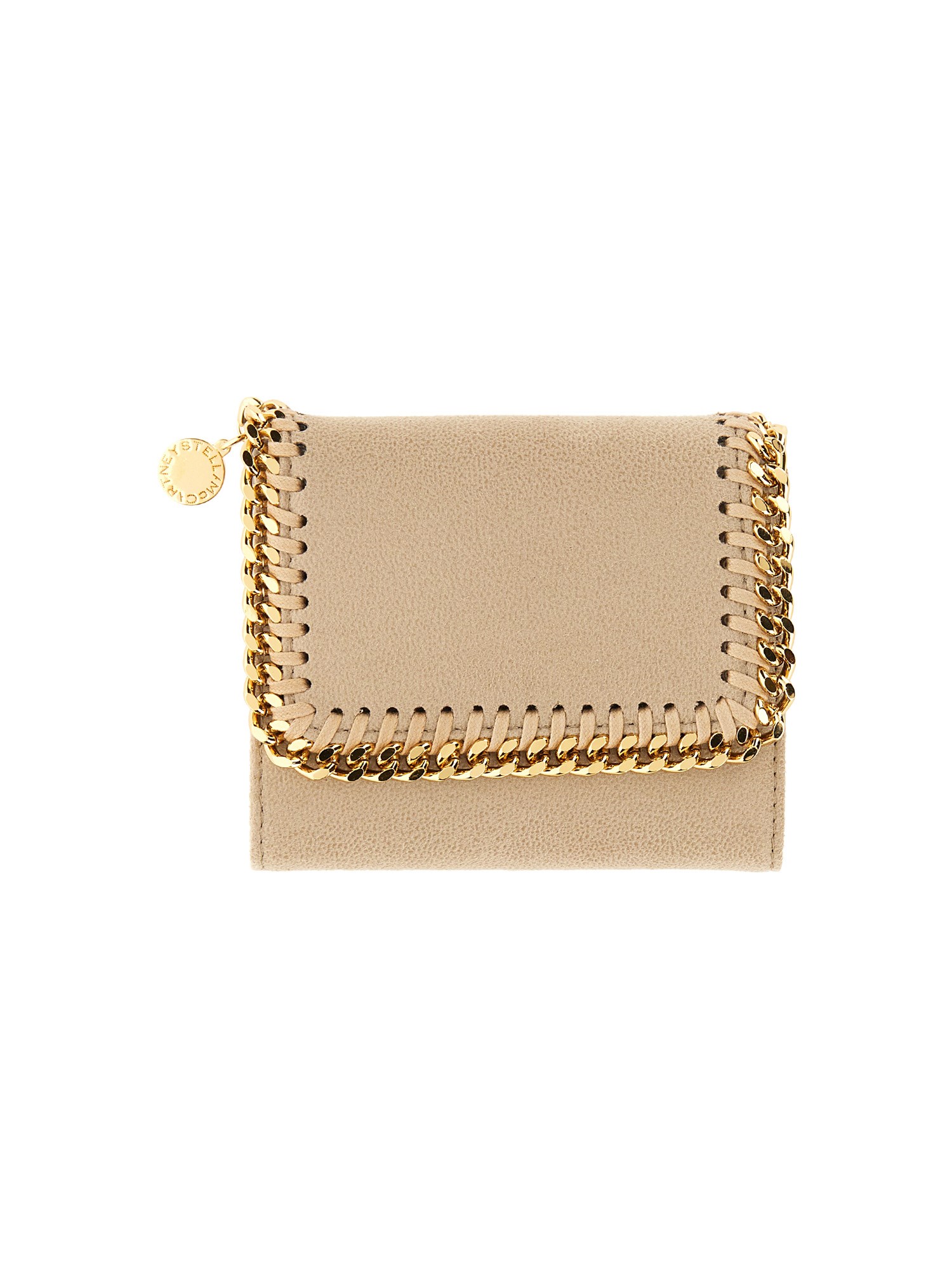 STELLA McCARTNEY    FALABELLA SMALL WALLET IN SHAGGY DEER