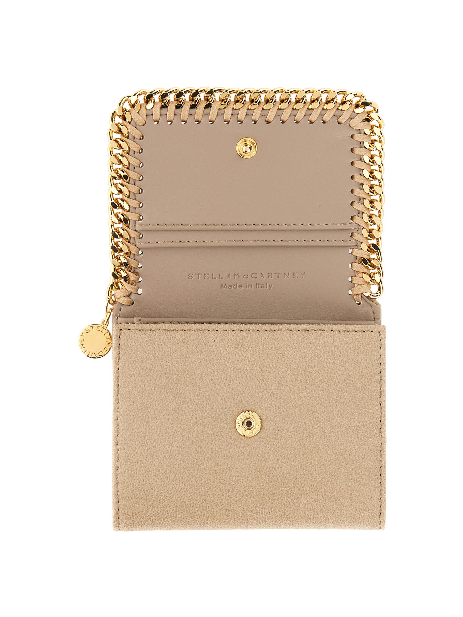 STELLA McCARTNEY    FALABELLA SMALL WALLET IN SHAGGY DEER