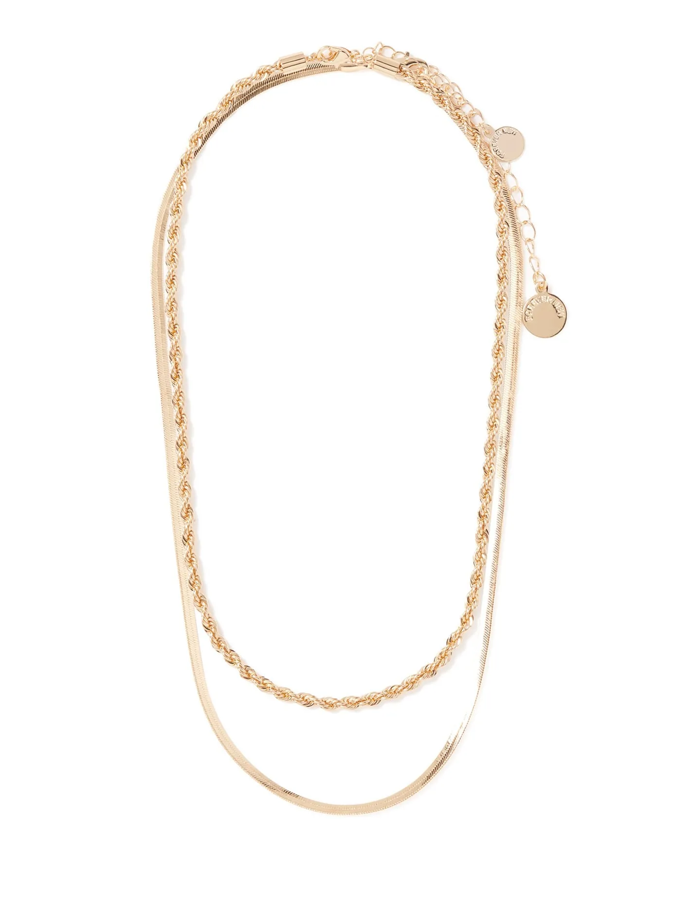 Suki Snake & Rope Necklace