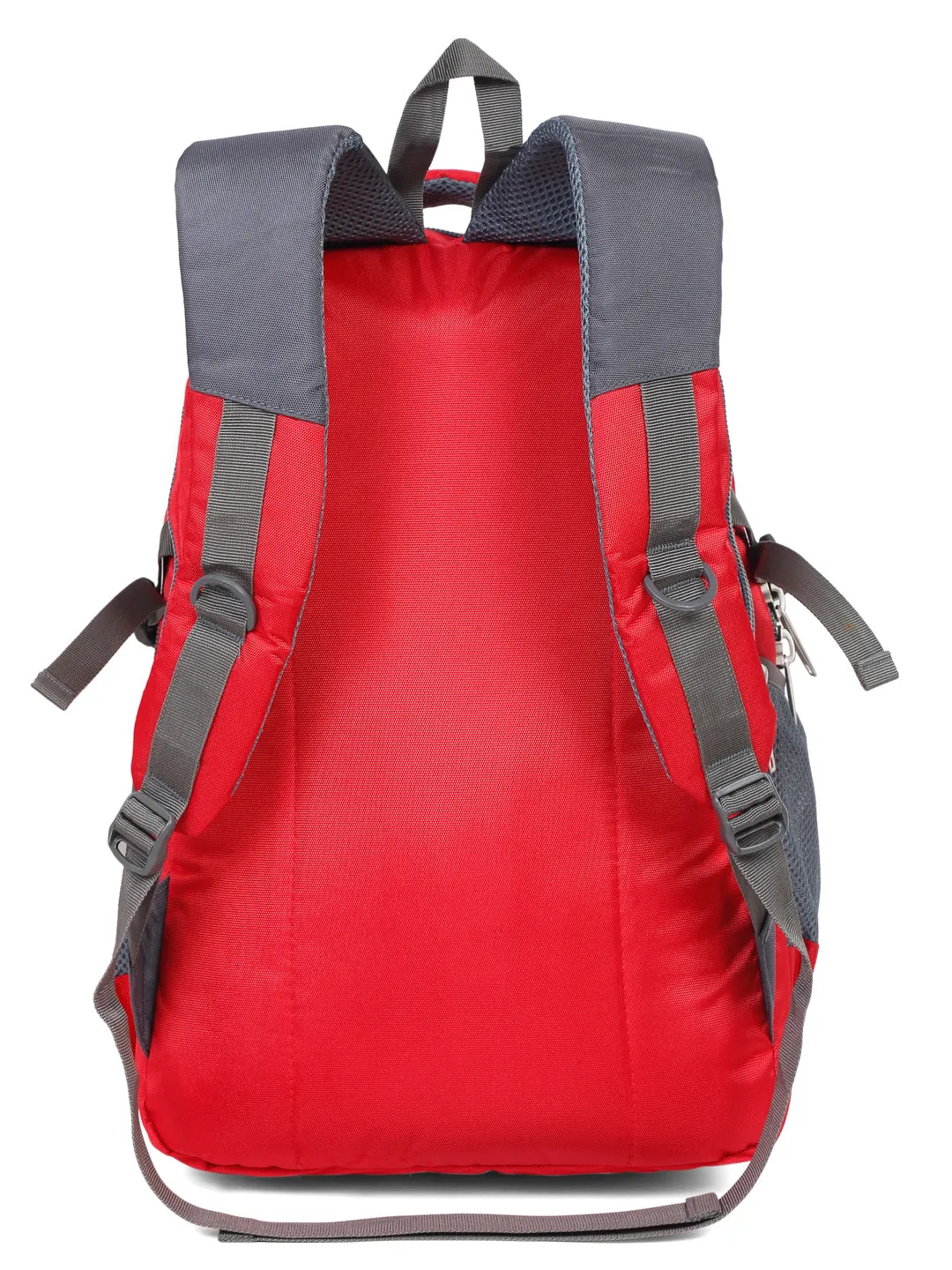 Teakwood Leather Unisex Solid Red 34L Medium Backpack