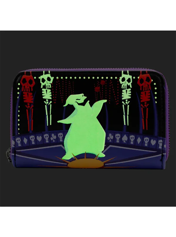 The Nightmare Before Christmas Oogie Boogie Glow Zip Around Wallet