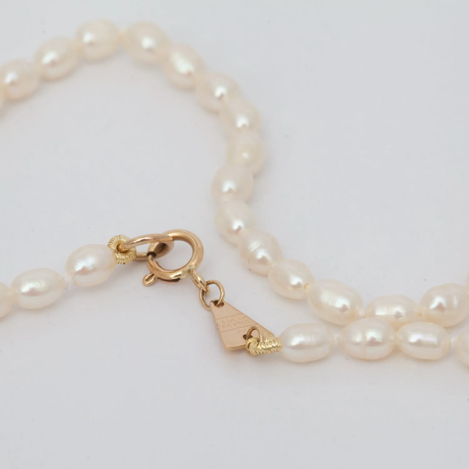 Tiny Seed Pearl Necklace