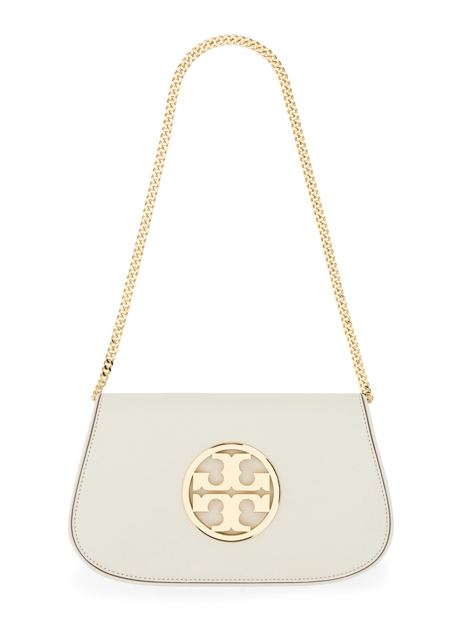 TORY BURCH    LEATHER REVA CLUTCH