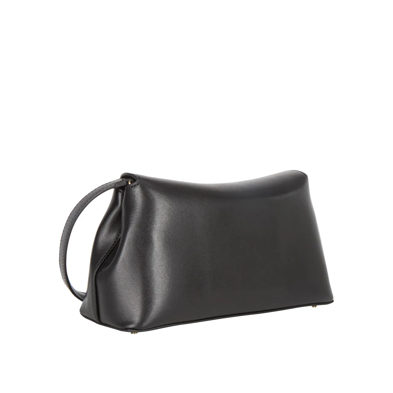 TOTEME T-Lock Smooth Clutch - Black