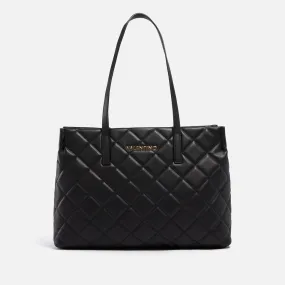 Valentino Ocarina Quilted Faux Leather Tote Bag