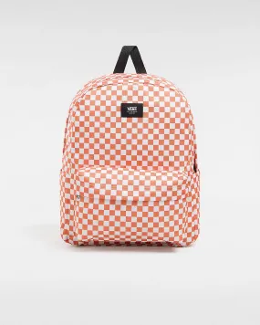 Vans Old Skool Check Backpack-Orange