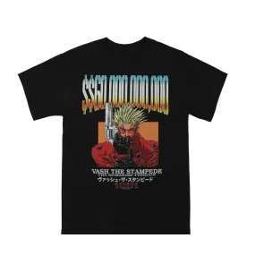 Vash The Humanoid Typhoon Black Tee