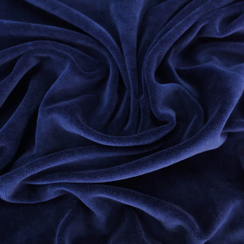 Velour - Deep Navy Blue