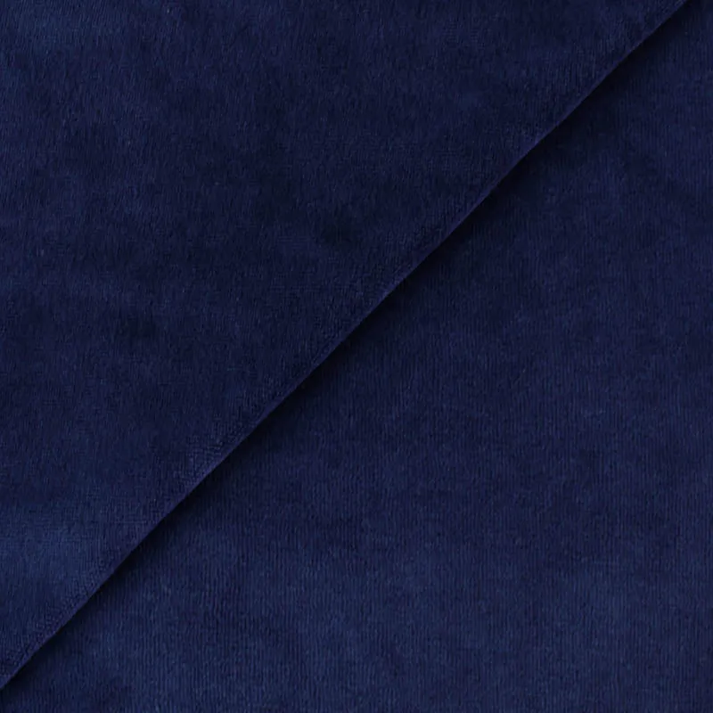 Velour - Deep Navy Blue