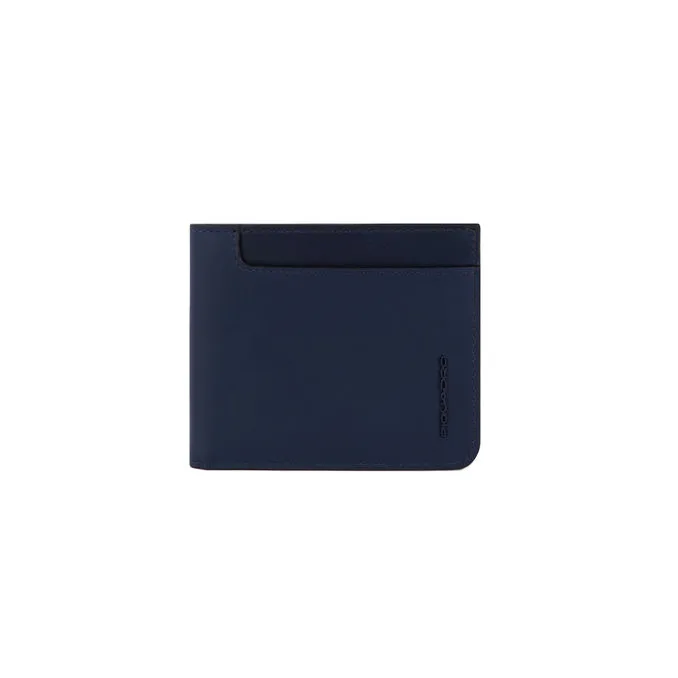 WALLET WITH REMOVABLE DOCUMENT HOLDER Man Blue