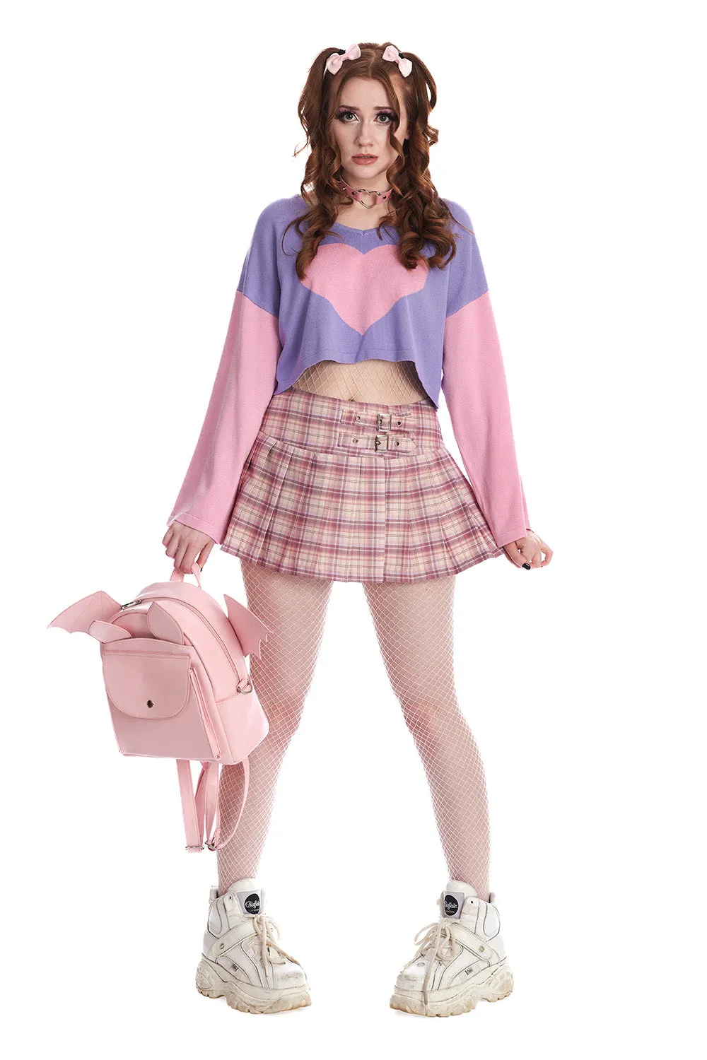 Waverly Bat Pink Backpack