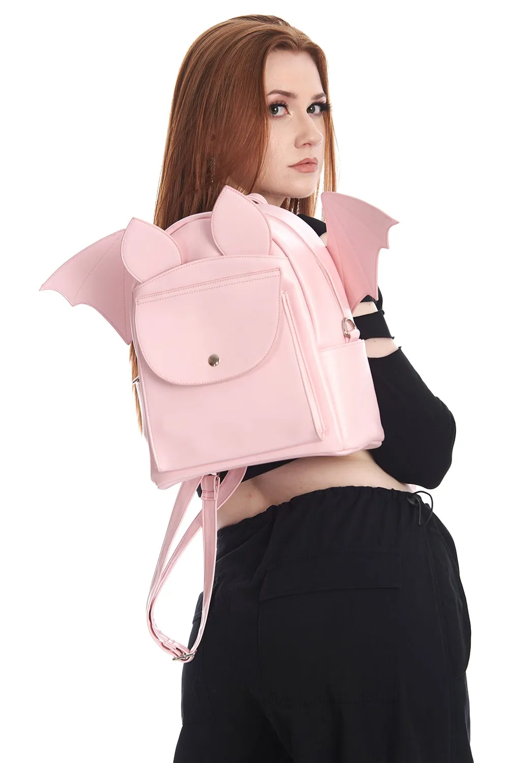 Waverly Bat Pink Backpack