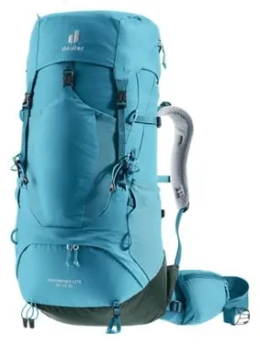 Women's Deuter Aircontact Lite 45 + 10 SL Hiking Backpack Blue