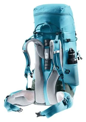 Women's Deuter Aircontact Lite 45 + 10 SL Hiking Backpack Blue